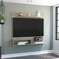 thumbnail image 1 of 55" Tv's Floating Entertainment Center In Pine Design: One Superior Shelf And Two Shelves, Modern Tv Color Scheme:, 1 of 3