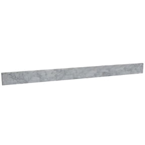 55" White Cararra Marble Backsplash