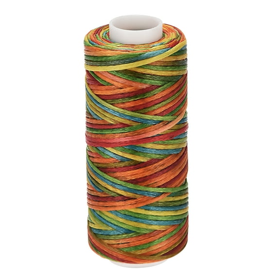 55 Yards 150D/1mm Leather Sewing Polyester Waxed Thread (Colorful)