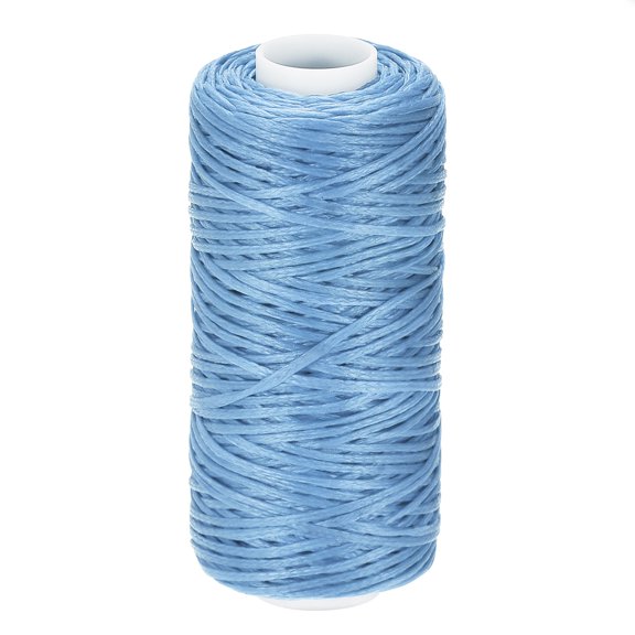 55 Yards 150D/1mm Leather Sewing Polyester Waxed Thread (Sky Blue)