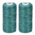 thumbnail image 1 of 55 Yards 150D/1mm Leather Sewing Polyester Waxed Thread (Teal Green, 2 Pack), 1 of 5