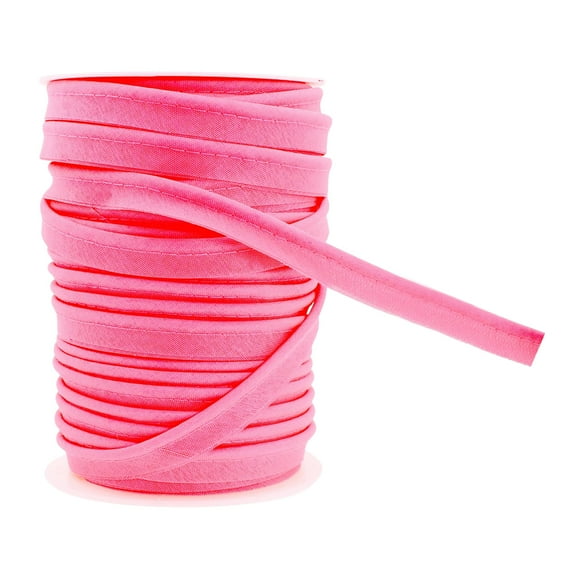 55 Yards Maxi Piping Trim with Welting Cord - 1/2 Inch Maxi Piping Bias Tape for Sewing - Lip Cord Trim by The Yard for Upholstery Trimming