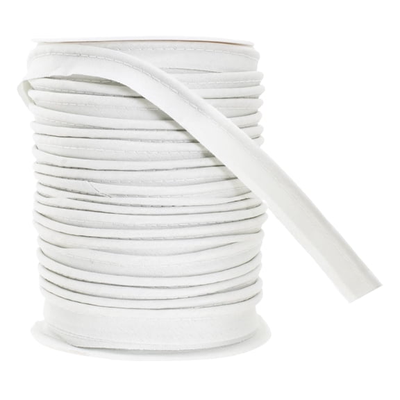 55 Yards Maxi Piping Trim with Welting Cord - 1/2 Inch Maxi Piping Bias Tape for Sewing - Lip Cord Trim by The Yard for Upholstery Trimming