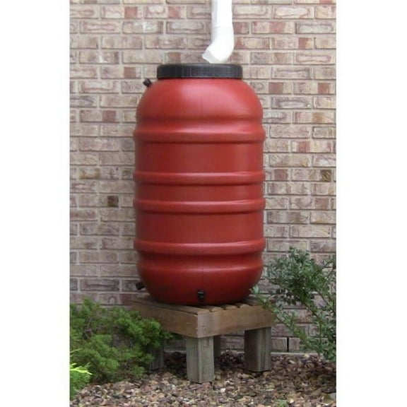 55 gal Terra Cotta Rain Barrel