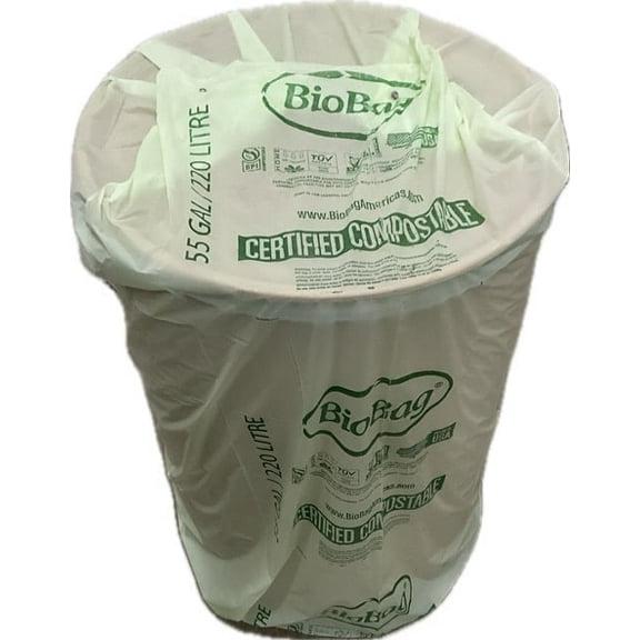 55 gallon Compostable Trash Bags - 10 count