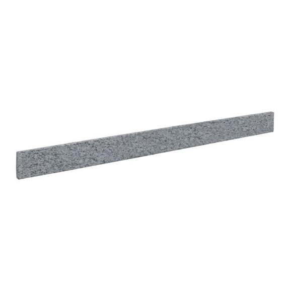 55 in. Granite Backsplash, Gray