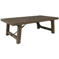 thumbnail image 1 of 55 in. Solid Wood Rectangular Distressed Coffee Table, 1 of 1