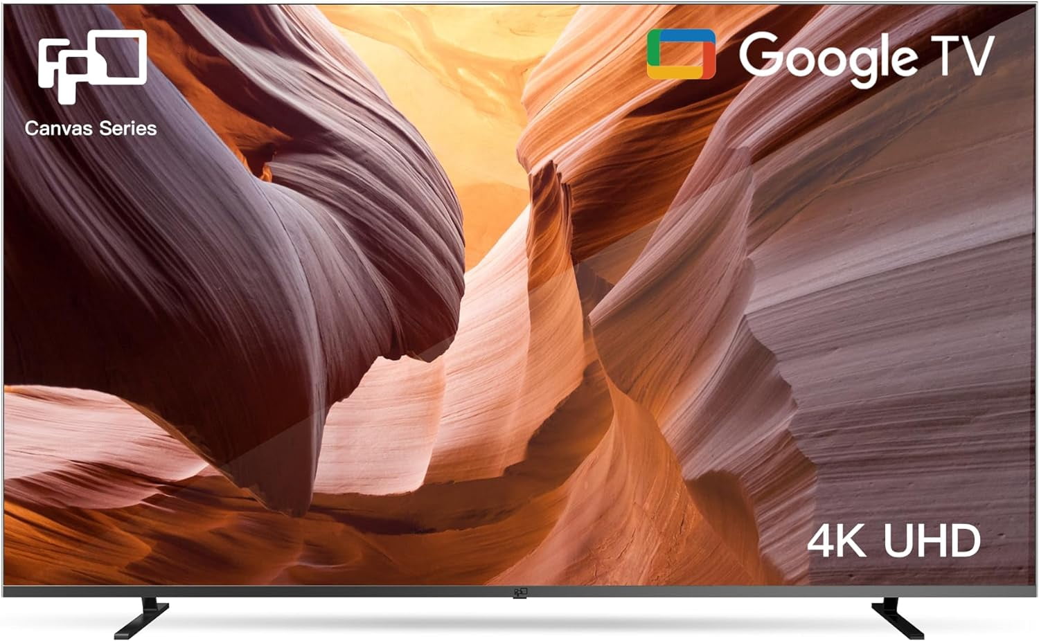 55-inch 4K UHD Smart TV with Google TV, Google Play & Chromecast, HDR 10, Dolby Vision & Atmos, MEMC, Voice Remote - Elevate Your Viewing Experience with Live Streaming