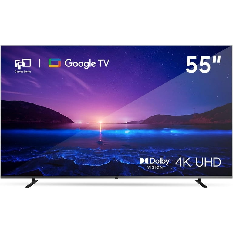 55-inch Smart TV Google TV 4K UHD with Google Play and