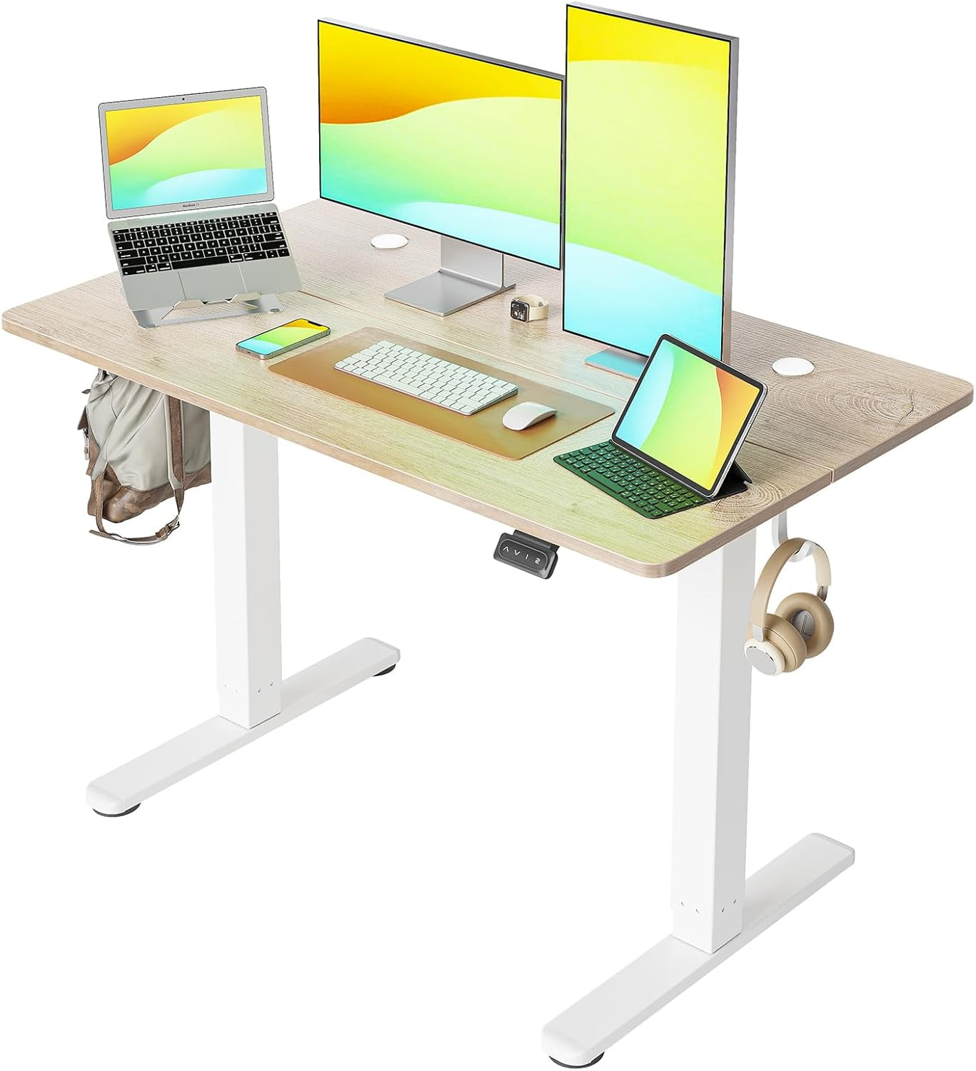 55 x 24 Inch Standing Desk Stand up Height Adjustable Home Office