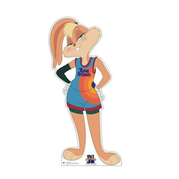 55 x 26 in. Lola Bunny Cardboard Cutout, Space Jam a New Legacy