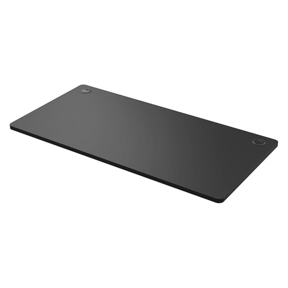 55" x 28" Universal Table Top, Solid One-Piece Wood Desktop for Standard & Height Adjustable Desk Frame, Rectangular DIY Home Office Countertop(Table Top only) (Black, 55" x 28")