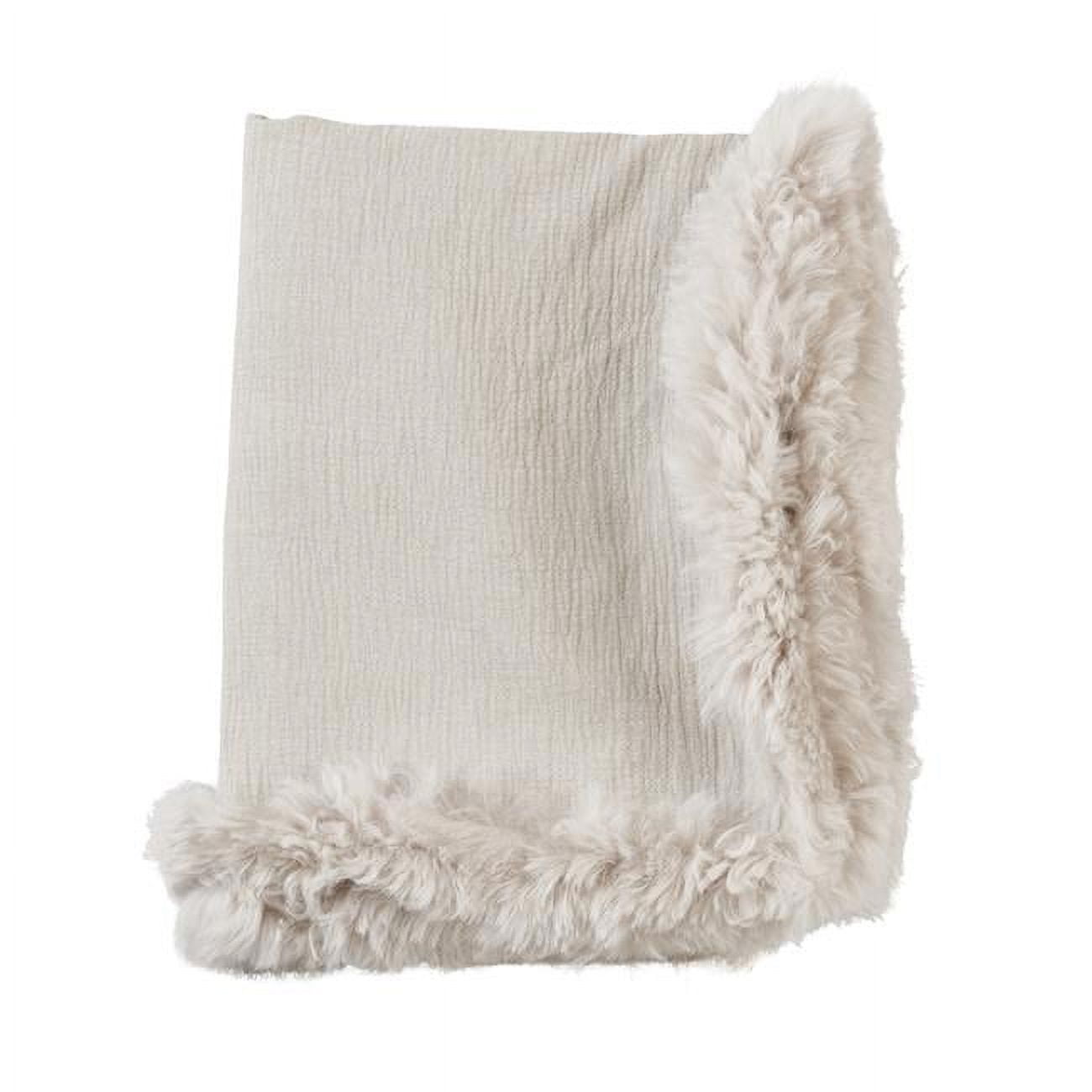 Lamb fur online blanket
