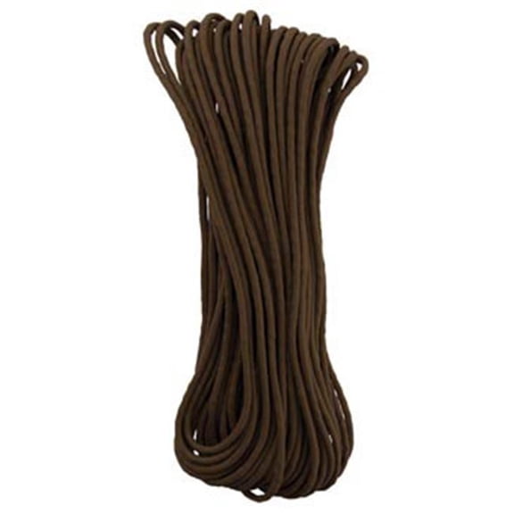 550 Cord Paracord - Coyote Brown - 100 ft - Durable Survival Rope