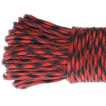 550 Paracord 100ft Parachute Cord 7 Strand Crazy Camouflage Colors Survival Rope