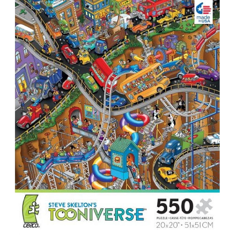 550 Piece Tooniverse - Moving Parts - Walmart.com