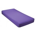 thumbnail image 1 of 550 TC Cotton- Pack of 6 Fitted Sheet / Bottom Sheet 12 Inch Deep Pocket (Solid Lavender, Twin XXL) - ALL ROUND ELASTIC FOR PERFECT FIT By The Great American Store, 1 of 4
