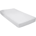 thumbnail image 1 of 550 TC Cotton- Pack of 8 Fitted Sheet / Bottom Sheet 15 Inch Deep Pocket (Solid White, Queen) - ALL ROUND ELASTIC FOR PERFECT FIT By The Great American Store, 1 of 4