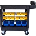 thumbnail image 1 of 550 lbs Service Utility Cart Storage Bins Large Bins and Small Bins Workshops, 1 of 8
