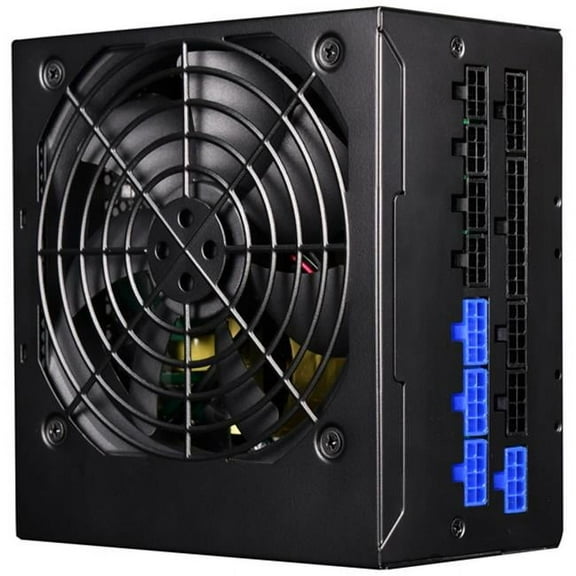 550 watt 140 mm Computer Power Supply PSU Fully Modular with 80 Plus Gold & Design Power Supply, Black