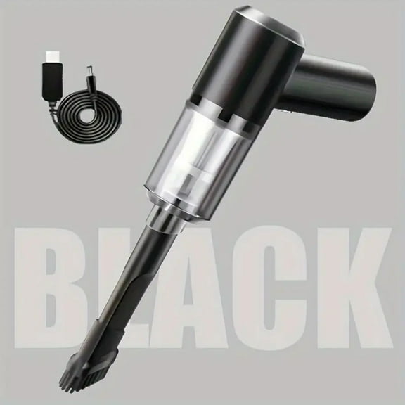 5500Pa Cordless Handheld Vacuum - 2-in-1 Wet/Dry & Blower Function with LED Light | 30Min Runtime & USB-C Fast Charge Vacuum | 2 Multi-Tools for Car/Home/Pet Hair | Portable & Lightweight