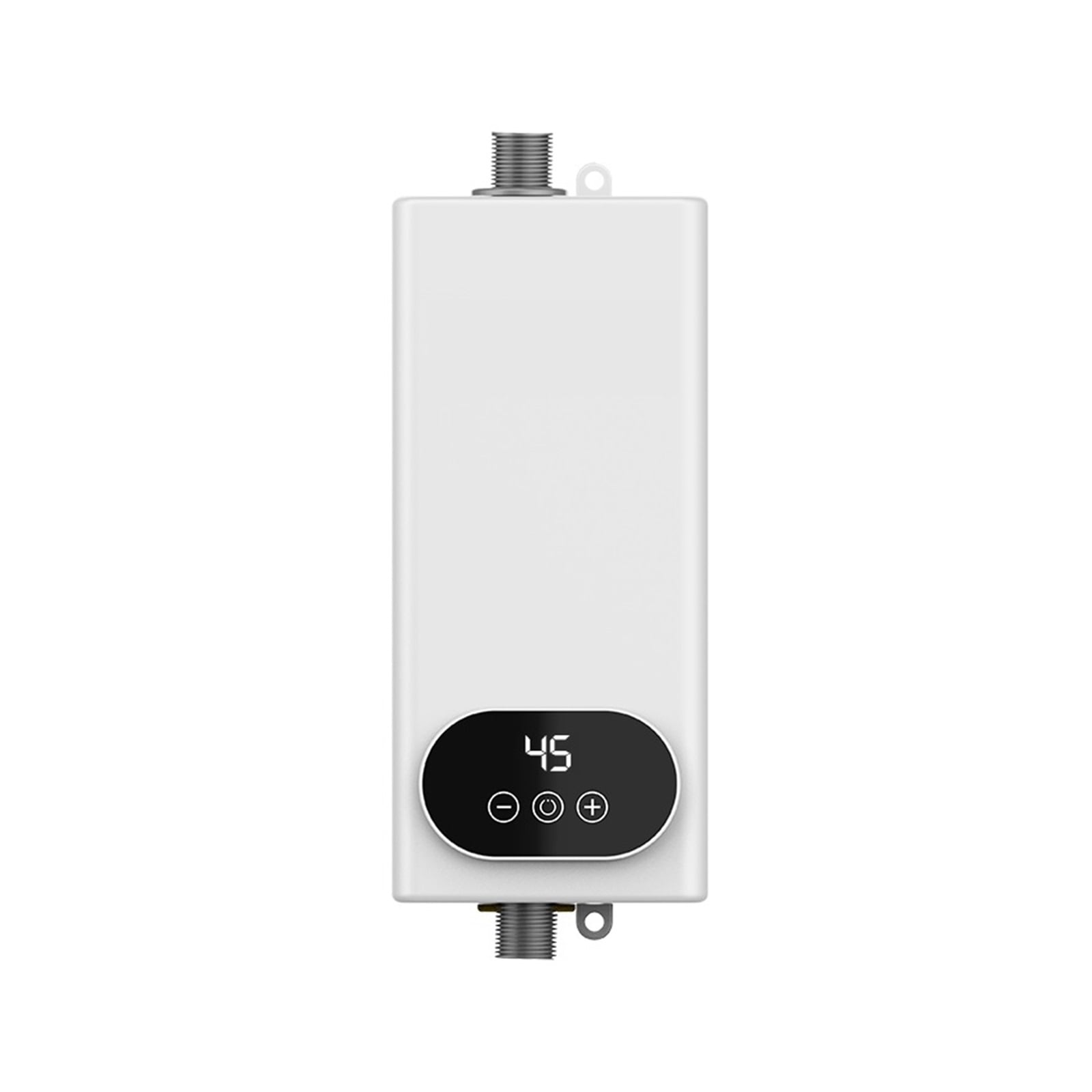 5500W Instant Water Heater Electric Hot Shower Mini Tankless Flow Fast Heating Digital Display Stainless Steel Kitchen Bathroom ,Lightweight Portable Design