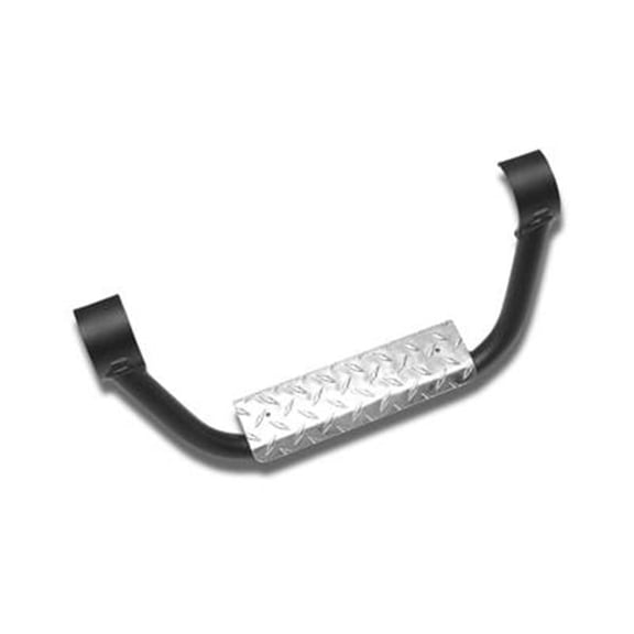 55010 6 In. Nerf Bar Step Plate, Black