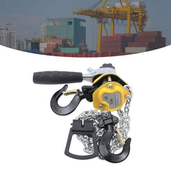 550Lbs Lever Block Chain Hoist Come Along Puller Ratchet Type 5FT Heavy Duty