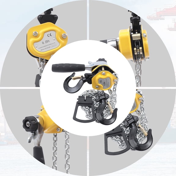 550Lbs Lifting Lever Block Chain Hoist Mini Chain Hoist Portable Mini Chain Hoist HSH-DC250 with G80 Grade Chain