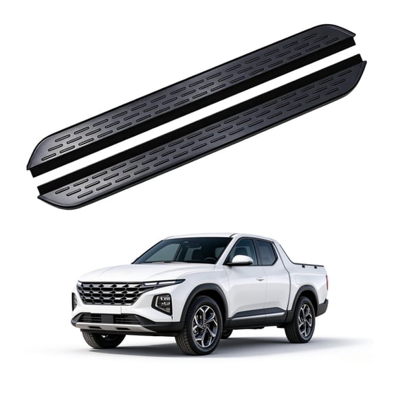 550Lbs Running Boards Fits for Hyundai Santa Cruz 2022 -2025 2026, Fixed Door Side Steps Pedal Bars with Brackets