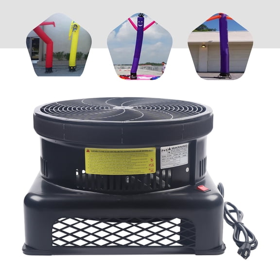 550W 110V PP Air Blower Fan For Inflatable Wind Dancer Dancing Tube Man Puppet Fly Guy for Air Wavers