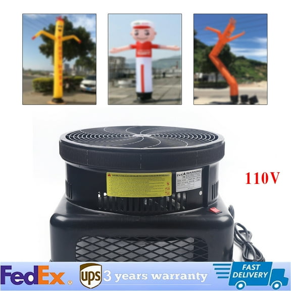 550W Air Blower Fan For Inflatable Wind Dancer Dancing Tube Man Puppet Fly Guy