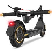 550W Electric Scooter for Adults, 21 Miles Range & 19 MPH Max Speed, 48V 15A Battery, 10 Pneumatic Tires, Foldable E-Scooter with APP Control, Headlight & Turn Signals – Commuting Gift,Black