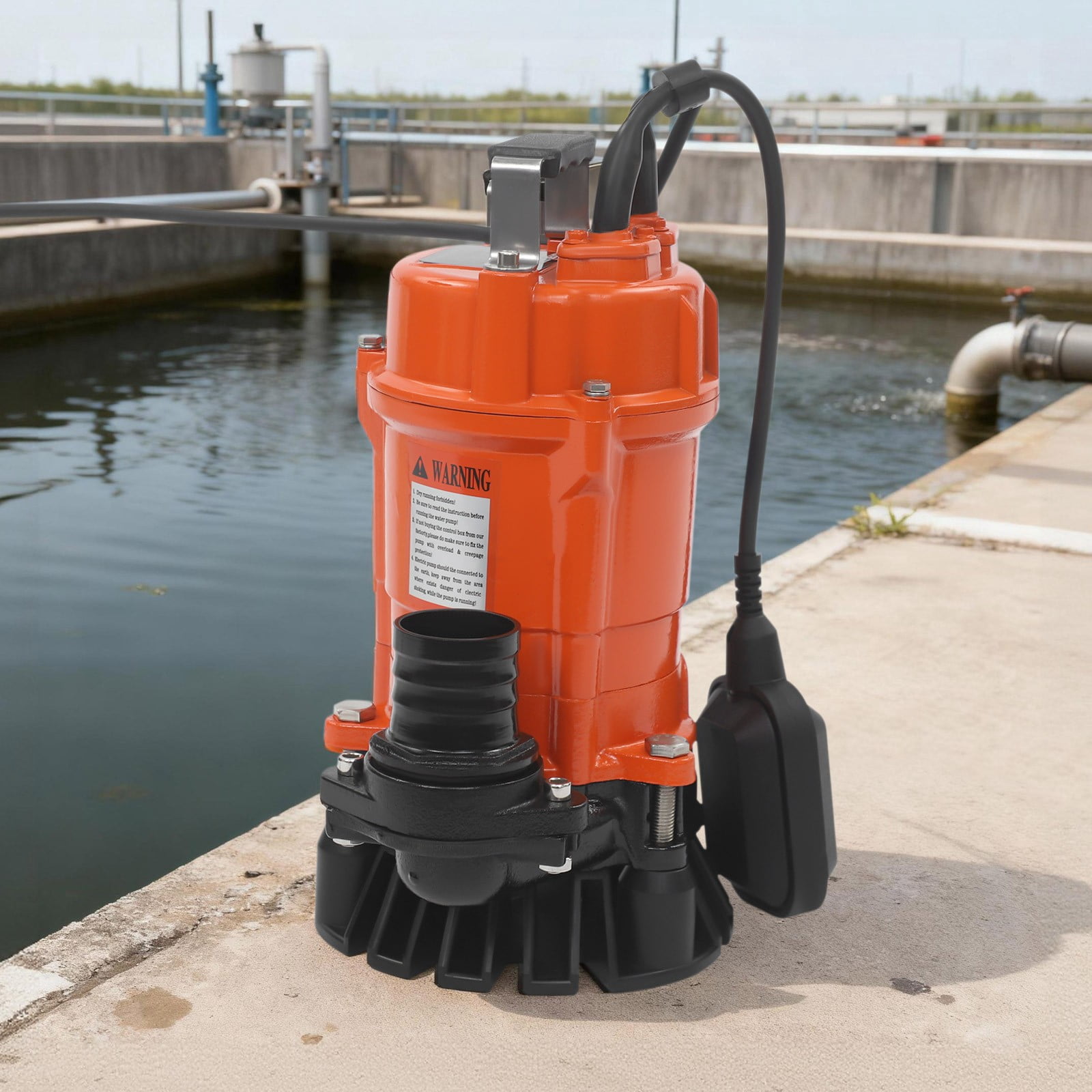 550W Stainless Steel Submersible Sewage Pump, Dirty Water Pump with ...