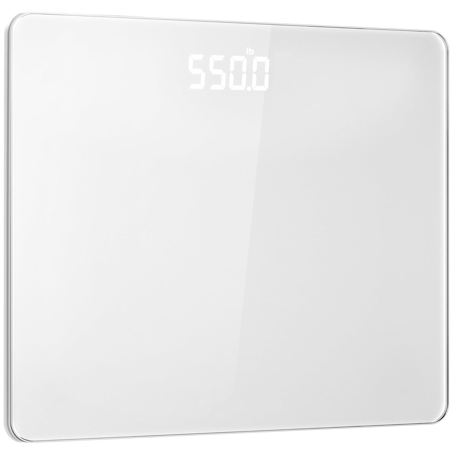 550lb Scale for Body Weight with Ultra-Wide Platform and Large LED ...