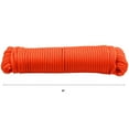 thumbnail image 1 of 550lbs Strength Survival Paracord Rope Camping Hiking Orange - 100ft, 1 of 5