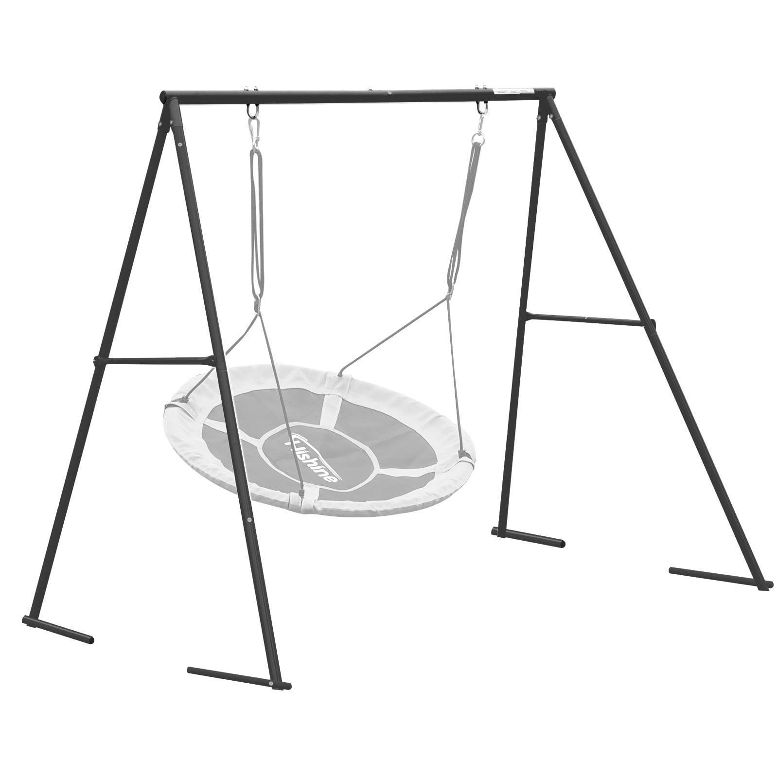 550lbs Swing Frame Heavy Duty, Full Metal Swing Stand A Frame 71 High,AntiRust&All Weather