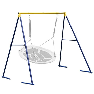 550lbs Swing Frame Heavy Duty, Full Metal Swing Stand A Frame 71" High,Anti-Rust&All Weather Resistance,Suit Saucer Swing,Swing Chair For Kids In Backyard,Outdoor,Playground
