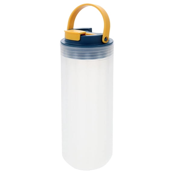 550ml Large Capacity Plastic Sports Water Bottle, Leakproof Portable Hydration Jug For Fitness Gym, BPA Free Reusable Drink Container For Outdoor Hiking