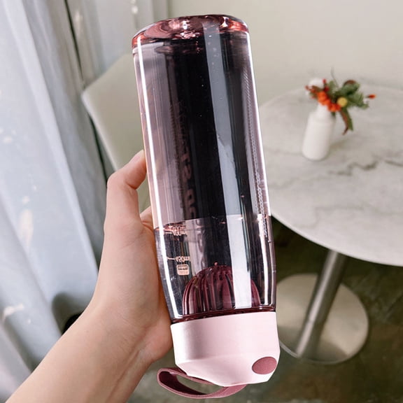 550ml Sports Shaker Bottle with Mixing Grid, Portable Protein Shaker Cup for Gym and Travel, Leak Proof Water Bottle with Carry Loop, Fitness and Workout Hydration Gift