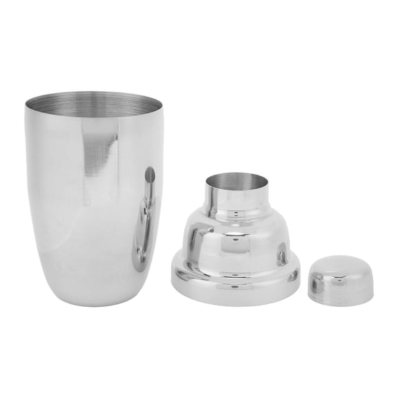 550ml Stainless Steel Cocktail Shaker - Professional Bartender Mixer with Strainer