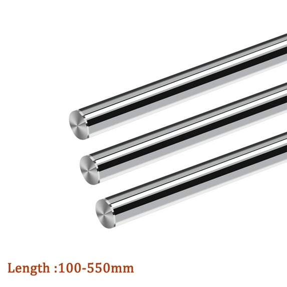 550mm-Diameter 8mm-Chrome Plated Liner Rods for 3D Printer, Linear Shaft Length, Intervals, CNC Axis, Parts