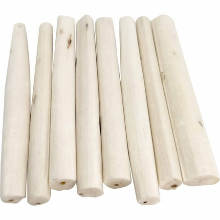5510 Pk8 Skinny Sola Logs - Handcut Lightweight Sola Wood Bird Foot Toys