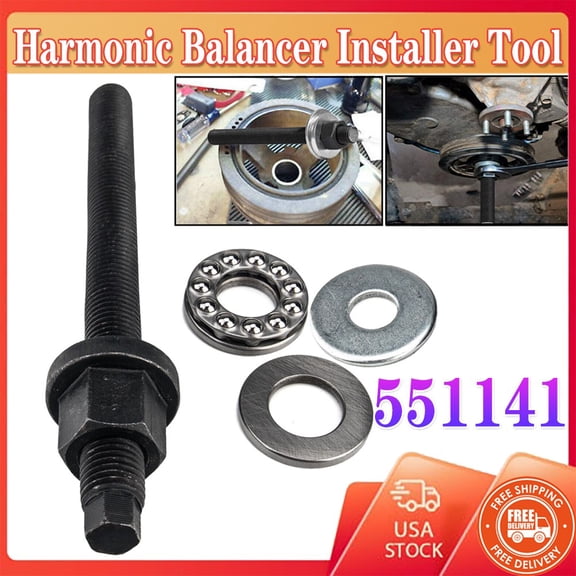 551141 Harmonic Balancer Crank Pulley Installer w/ Bearing For Chevy GM LS1/LS3