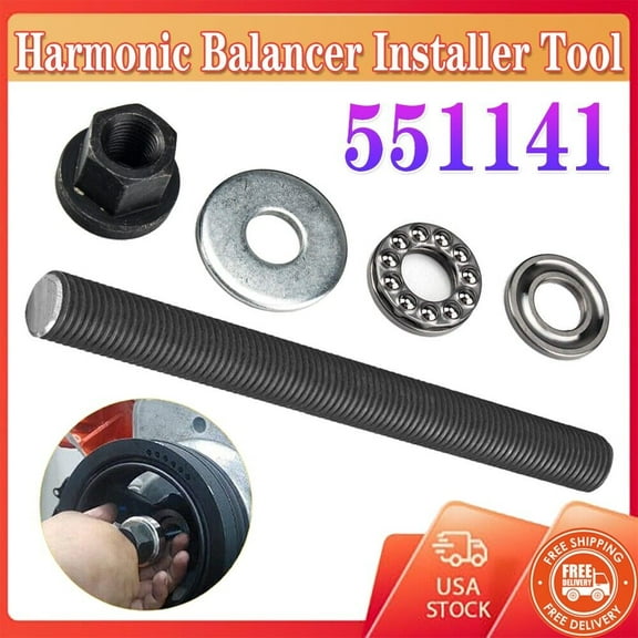 551141 LS Harmonic Balancer Crank Pulley Puller Installer w/ Bearing For Chevy
