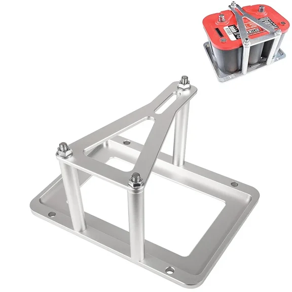 551181 BatteryTray Hold Down Trun Relocation Box Billet Aluminum For Optima Race