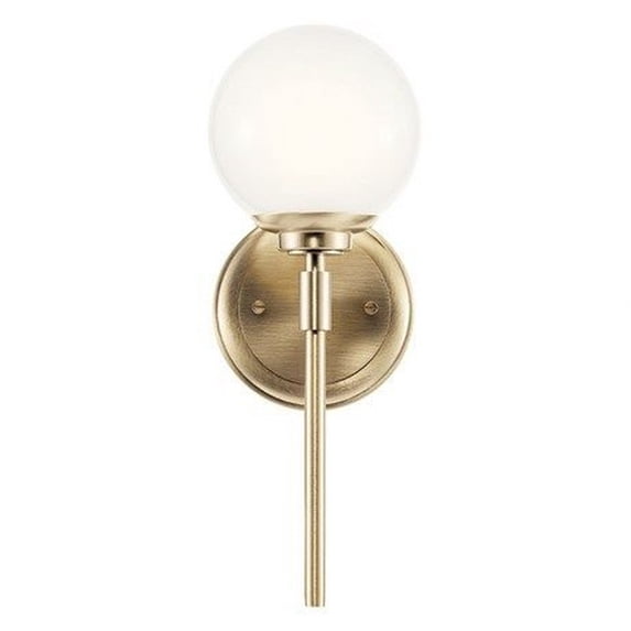55170CPZ Kichler Lighting Benno - 5W 1 LED Wall Sconce In Industrial Style-13.75 Inches Tall and 5.25 Inches Wide-Champagne Bronze Finish