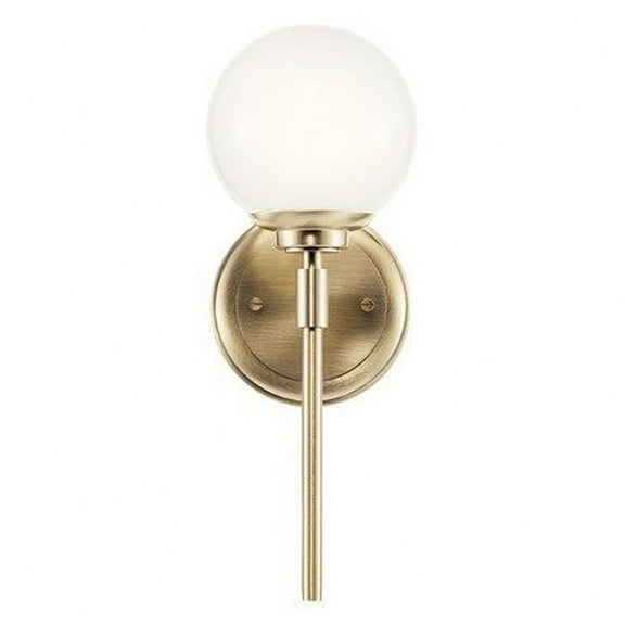 55170CPZ Kichler Lighting Benno - 5W 1 LED Wall Sconce In Industrial Style-13.75 Inches Tall and 5.25 Inches Wide-Champagne Bronze Finish