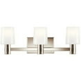 thumbnail image 1 of 55176PN Kichler Lighting Adani - 3 Light Bath Vanity In Modern Style-8.25 Inches Tall and 24 Inches Wide-Polished Nickel Finish, 1 of 8