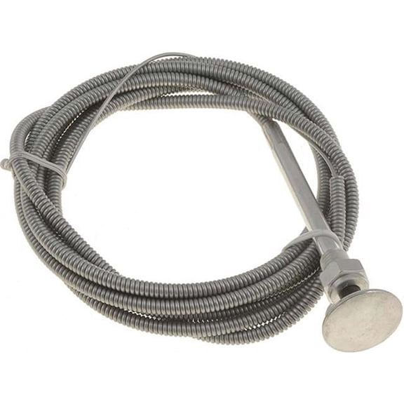 55196 Control Cables With 1 In. Chrome Knob- 6 Ft. Length